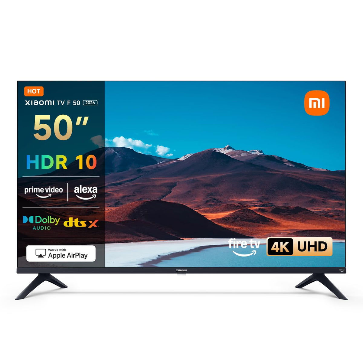Xiaomi L50MB-FAEU 50″ 4K UHD Fire TV mit HDR10, Alexa & Apple AirPlay – 2025