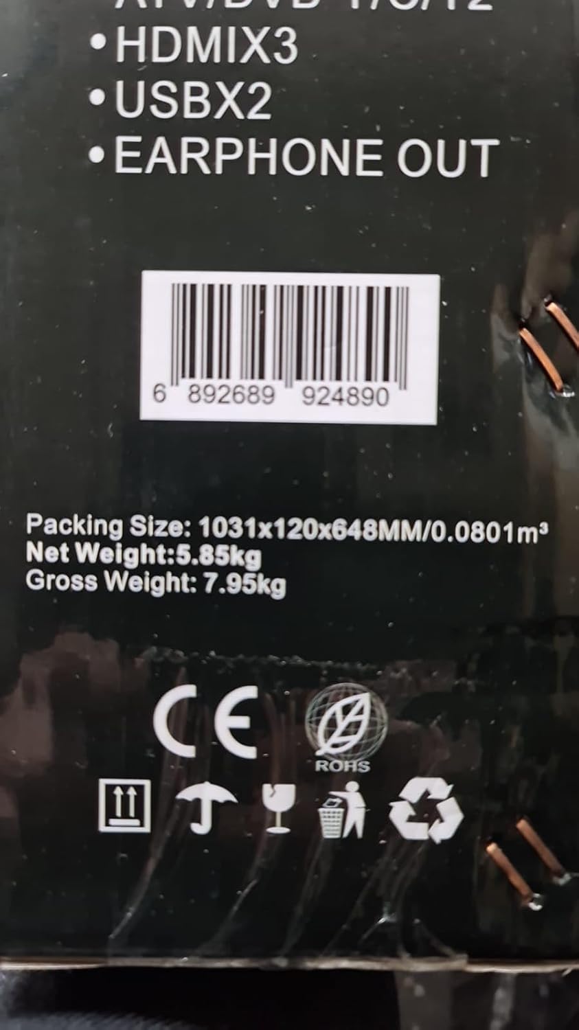Q.2 4319 43″ 4K UHD Android Smart TV mit HDR10, Chromecast & Sprachsteuerung