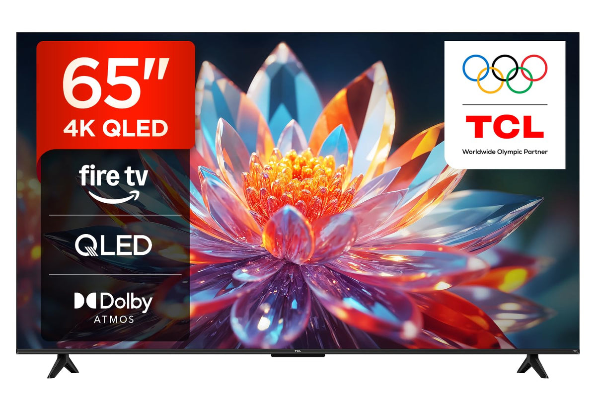 TCL 65T6C 65″ 4K QLED Fire TV mit HDR10+, Dolby Vision & Dolby Atmos