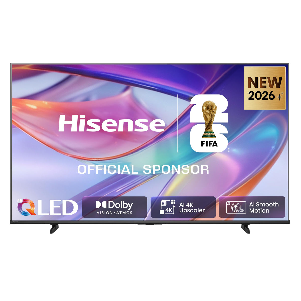 Hisense 55E7DS 55″ 4K QLED Smart TV mit Dolby Vision IQ, Game Mode Plus & AI Picture – 2026
