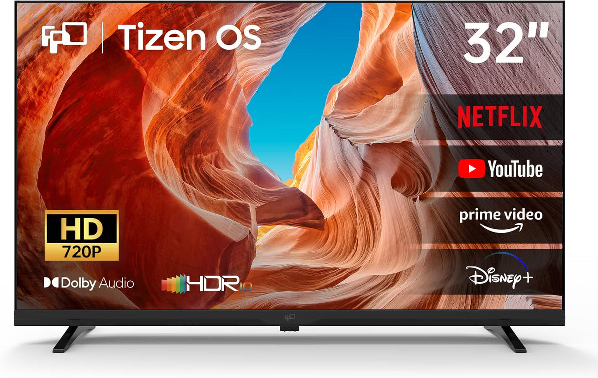 FPD 32″ HD Smart-tv met Tizen OS, HDR10, Dolby Audio & Chromecast