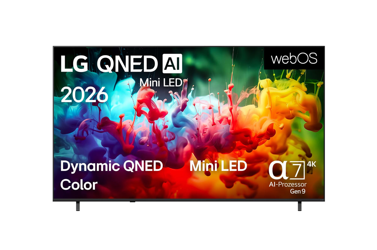 LG 65QNED7EB3C 65″ 4K QNED Mini-LED AI-tv met webOS 26 & α7 Gen9-processor – 2026