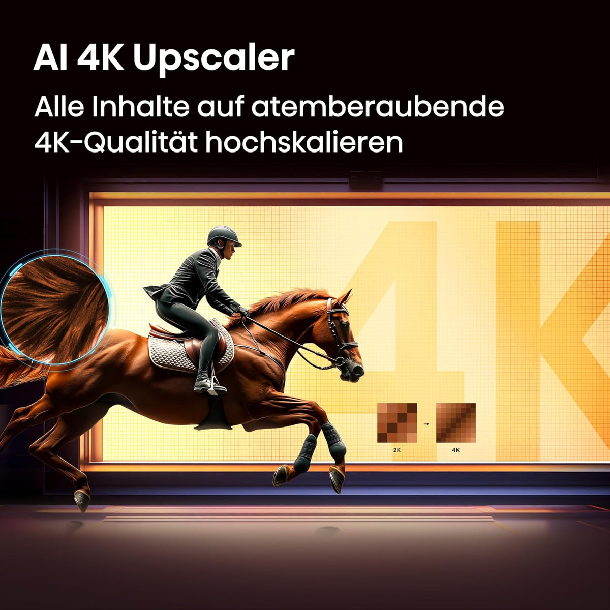 Hisense 55E7DS 55″ 4K QLED Smart-tv met Dolby Vision IQ, Game Mode Plus & AI Picture – 2026
