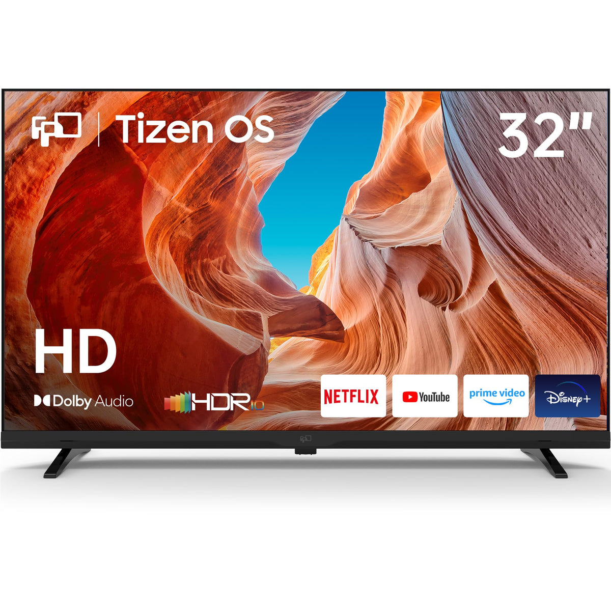 FPD 32″ HD Smart-tv met Tizen OS, HDR10, Dolby Audio & Chromecast